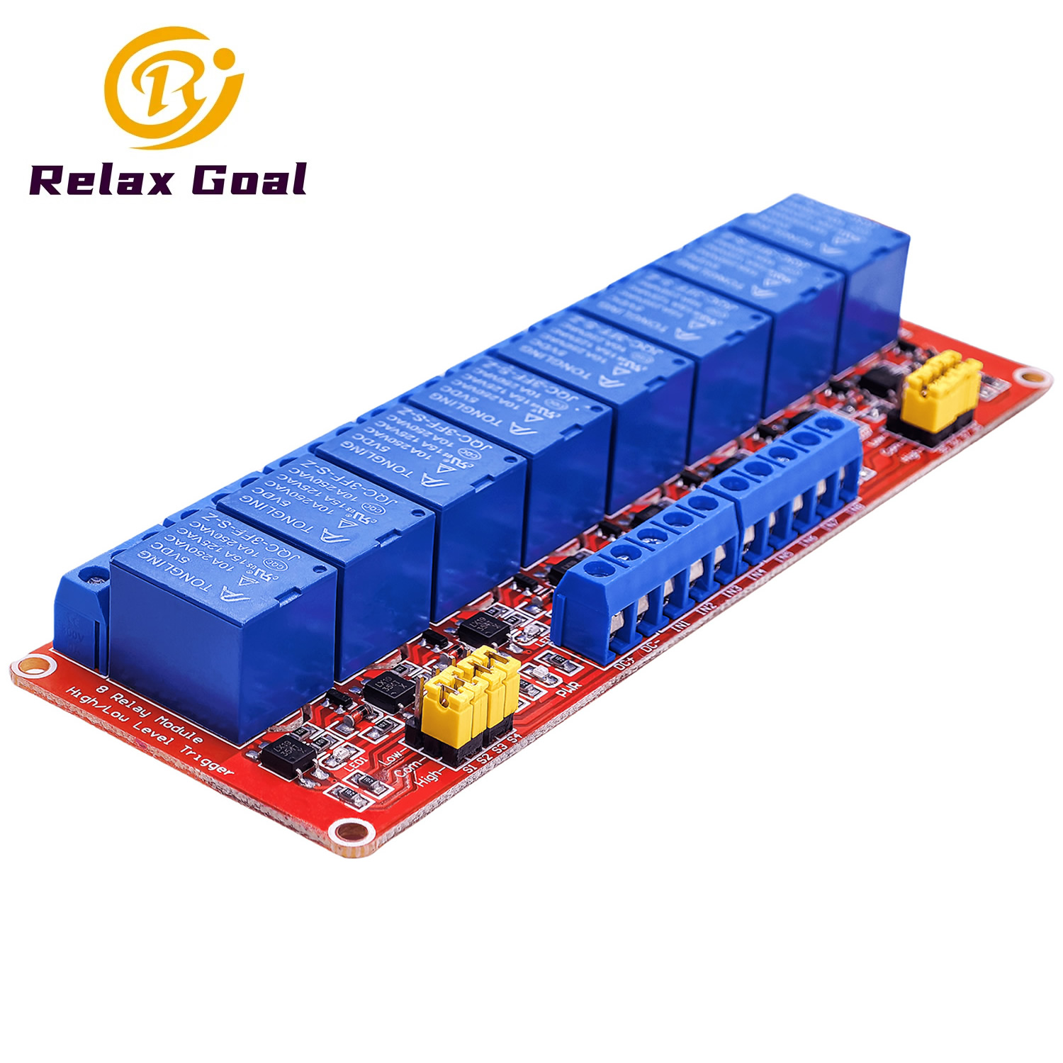 Relay 8 Channel Board - 릴레이 모듈 8채널 5V 12V 24V