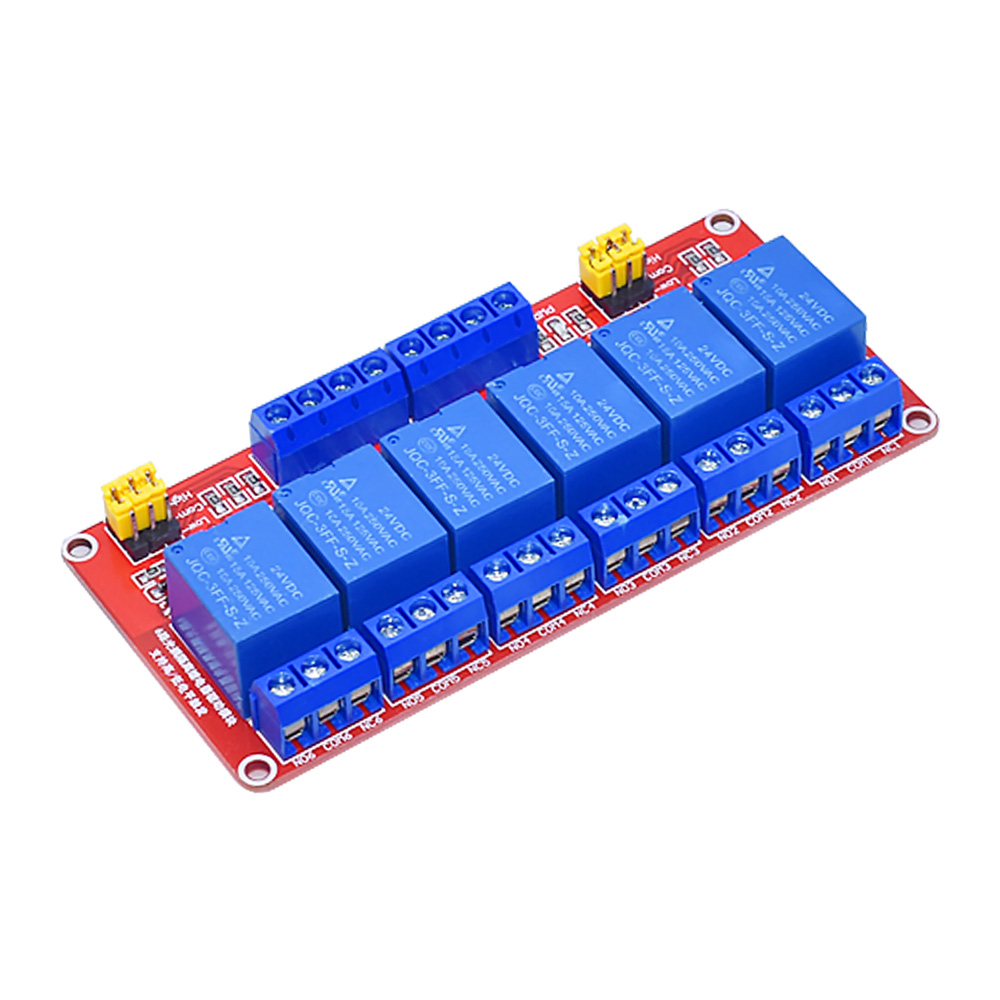1 2 6 4 8 채널 5V 12V 24V 릴레이 모듈 - Relay 8 Channel Board 리뷰 및 가격