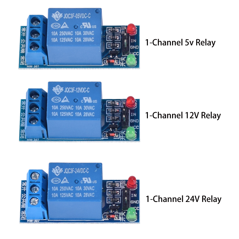 DC 5V 12V 24V 1 2 4 6 8 채널 릴레이 - Relay 8 Channel Board 리뷰 및 가격