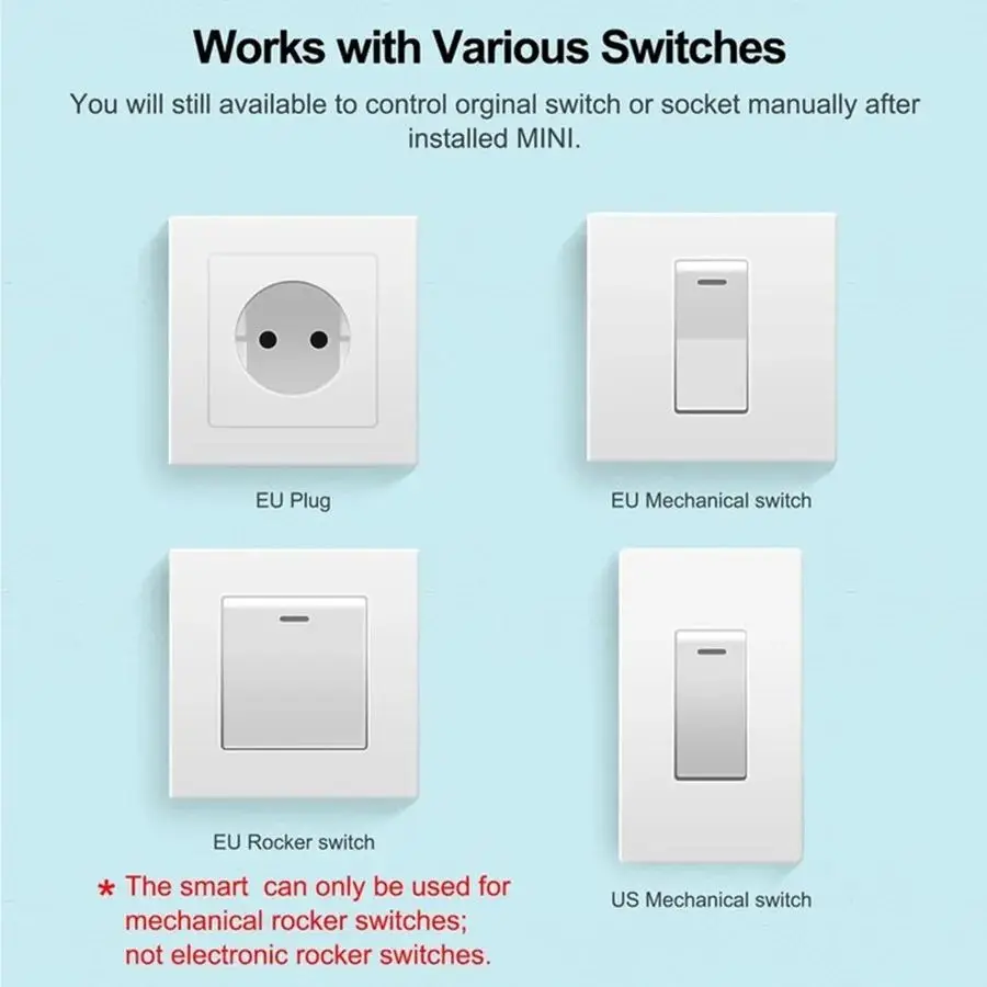RF433MHz 16A 미니 스마트 릴레이 수신기 스위 - Home Automation Systems Diy 리뷰 및 가격