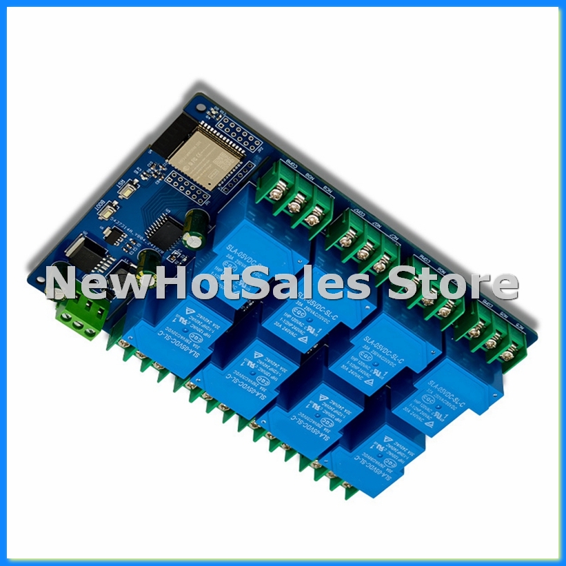 8채널 릴레이 모듈 30A DC7-28/5V WIFI  - Relay 8 Channel Board 리뷰 및 가격