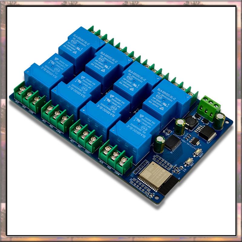 BAAZ HOT 8 채널 릴레이 모듈 30A DC7-2 - Relay 8 Channel Board 리뷰 및 가격