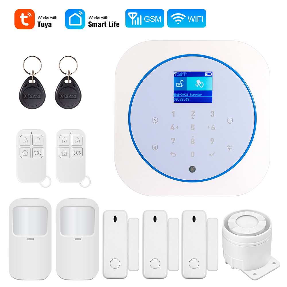 KERUI G12 홈 보안 경보 시스템 GSM 연결 모 - Smart Home Automation Diy 리뷰 및 가격