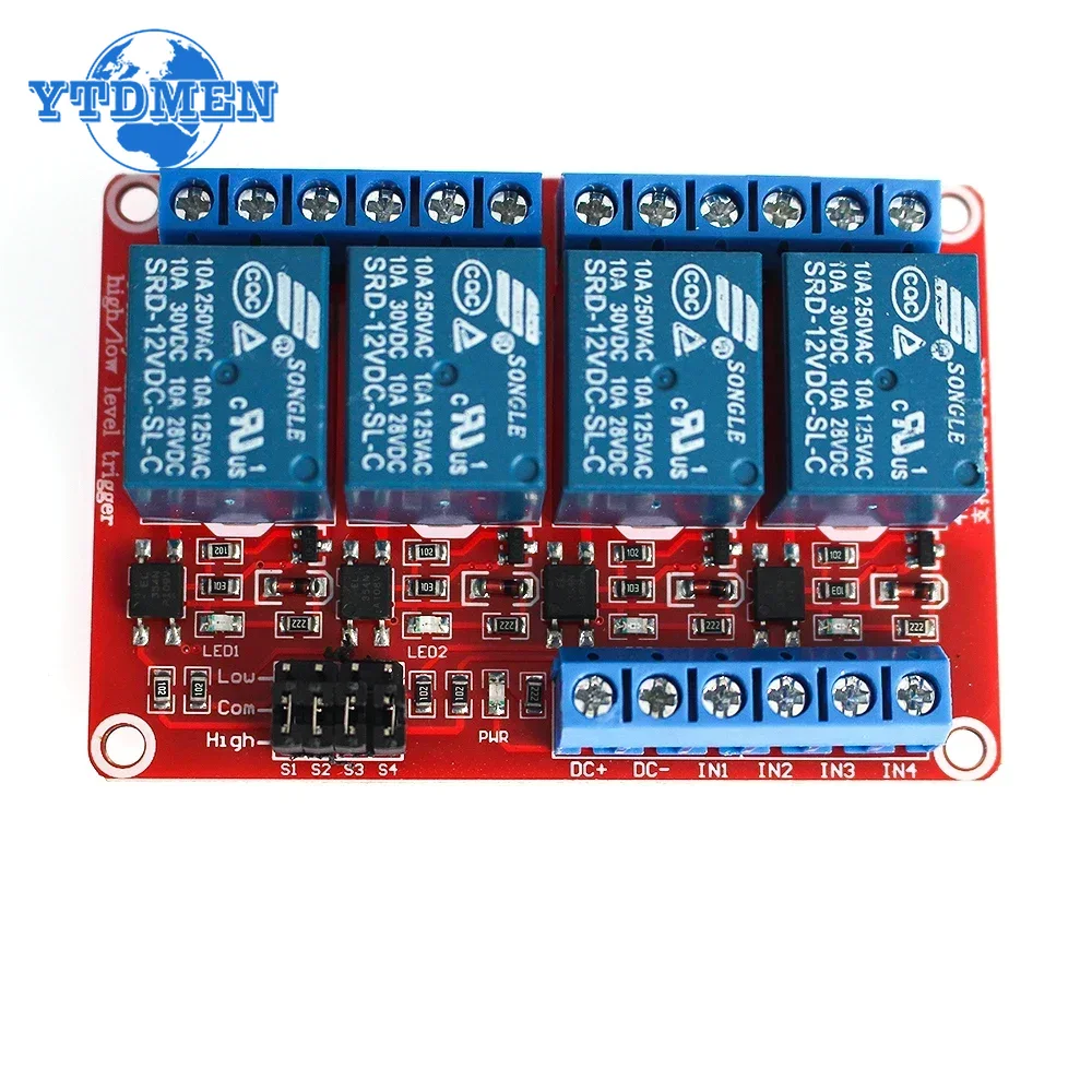 1PCS 릴레이 모듈 5V 12V 24V 1 2 4 8 - Relay 8 Channel Board 리뷰 및 가격